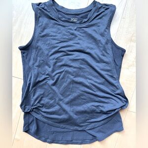 Athleta girl sleeveless double layer top